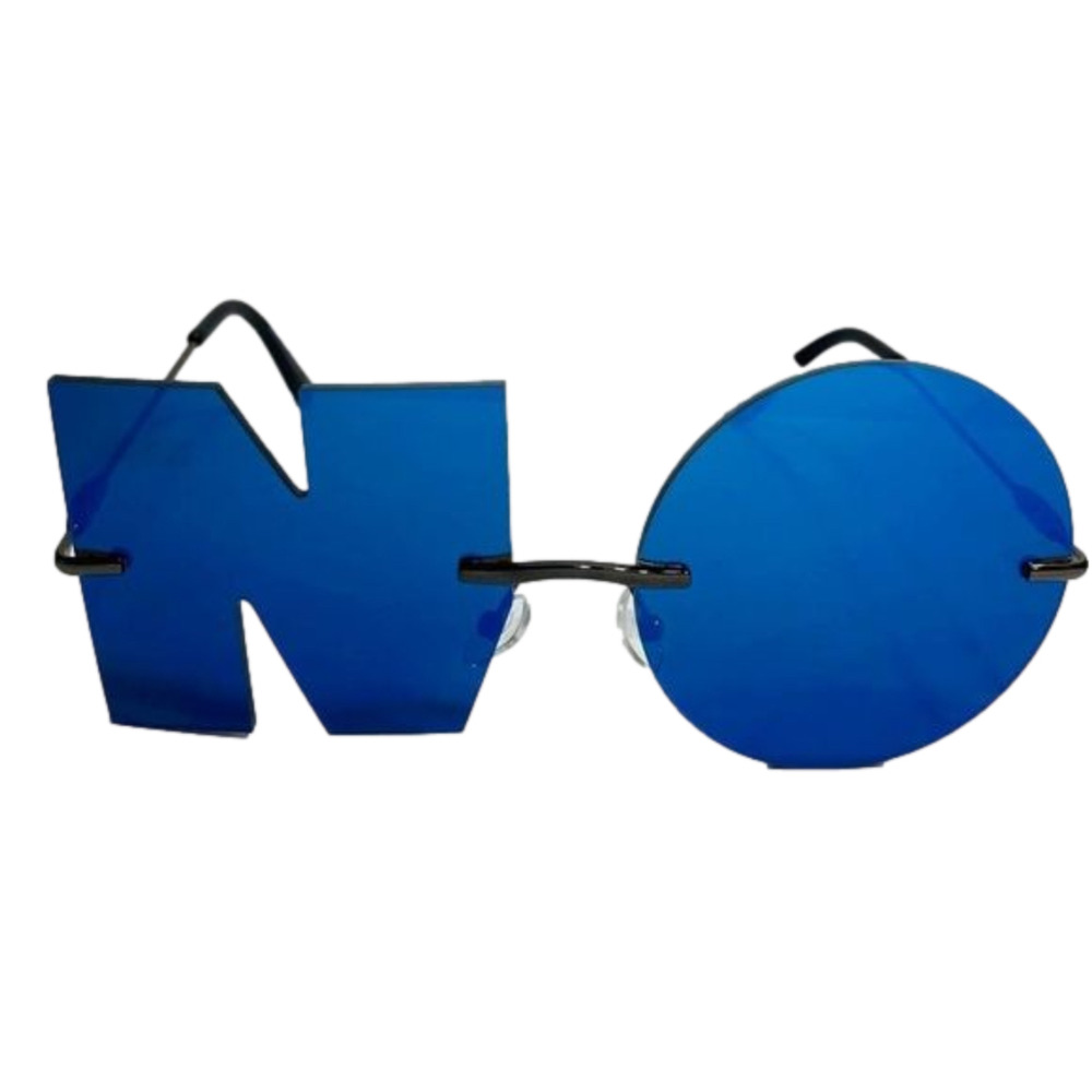 6000 | Blue Mirror NO Novelty Sunglasses